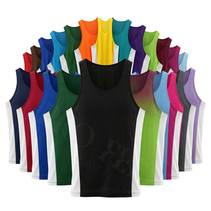 <b>Plus</b> <b>Size</b> Mesh Polyester Lightweight Breathable Sports Tank <b>Top</b> Gym Fitness Running Sleeveless Quick Dry Workout Activewear Tank - Product Image 1