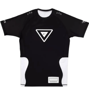 Camiseta de compresión de manga larga con estampado personalizado para MMA, BJJ, grappling y fitness para hombres - Product Image 1
