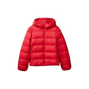 Veste matelassée en toile pour femmes, taille plus, automne-hiver, col à capuche, manches longues, respirante, imperméable, coupe-vent - Product Image 1