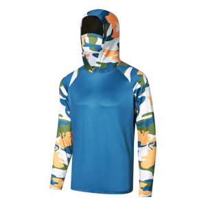 Sudadera de Pesca con Estampado por Sublimación, Manga Larga, Secado Rápido, Protección UV, Transpirable, Ropa para Pesca y Navegación al Aire Libre - Product Image 1