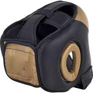 Protège-tête de boxe professionnel personnalisable de haute qualité en cuir de vachette, design respirant, fabriqué au Pakistan, options de couleur et de logo personnalisés - Product Image 3