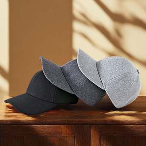 Gorro de Béisbol de Lana para Otoño e Invierno, Talla Grande, Estilo Coreano, para Personas de Mediana Edad y Mayores, Personalizable - Product Image 3