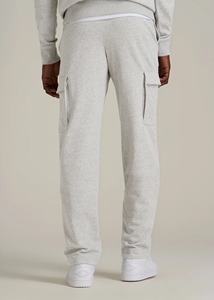 Custom Mens Fleece Solid Relaxed Fit <b>Jogger</b> Sweatpants Breathable Midweight Elastic Waistband - Product Image 2