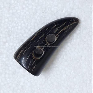 Broche de Hueso de Cuerno Premium con 2 Agujeros para Manualidades y Joyería, Duradero - Product Image 5