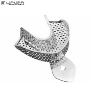Bandeja de Impresión Dental de Calidad Premium con Borde L4 Perf. (Infantil) Talla S, Acero Inoxidable, Reutilizable, Autoclavable, Ortodoncia - Product Image 5