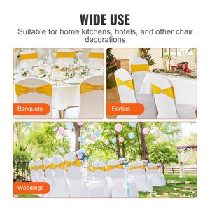 Fasce Elastiche in Spandex per Sedie con Fibbia e Coprisedia per Matrimoni ed Altri Eventi - Product Image 6