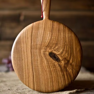Planche à découper en bois d'acacia, bloc à découper en bois de manguier, compatible lave-vaisselle avec instructions d'entretien - Product Image 6