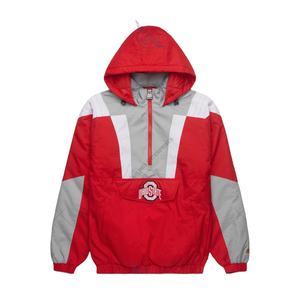 The Ohio State University Windbreaker Pullover Jacket Retro Color Block Sportswear para hombres y mujeres - Product Image 1