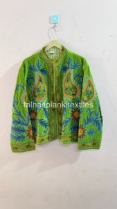 Uzbek <b>Women</b> <b>Velvet</b> Jacket Handmade Floral Embroidery Jacket Inside Cotton Lining Jacket Winter Suzani <b>Coat</b> Blezar - Product Image 1