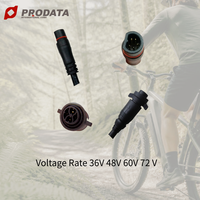 Cable Universal de Alto Rendimiento para Bicicleta Eléctrica de 1500W con Fibra de Carbono Impermeable IP65 para Scooter Eléctrico y Sistemas de 36V-72V