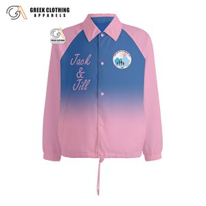 Veste de coach décontractée pour hommes, imperméable et coupe-vent, personnalisable avec logo brodé, pour hommes, vente en gros - Product Image 6