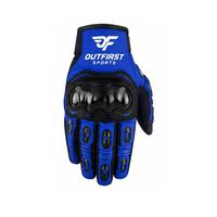 Guantes de Motocicleta Genuinos para Hombre, Guantes de Carreras para Moto, Guantes de Protección para Motocicleta de Invierno para Adultos