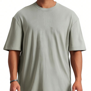 Camiseta Blanca de Manga Corta para Hombre, 300g, Mezcla de Spandex, Diseño Digital en la Parte Delantera, Ribete en Contraste Negro, Cuello en V, Corte Regular - Product Image 6