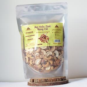 Demi-noix de cajou grillées, beurrées et salées, biologiques, 99% noix de cajou, 1% sel, certifiées ISO, avec fermeture éclair, 500g, marque Vietnam Dong Phu - Product Image 6