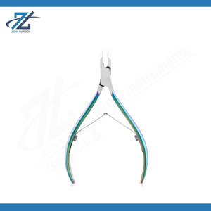 Professional Stainless Steel Manicure Pedicure Set with <b>Cuticle</b> Nipper Nail Pusher Ingrown Toenail Cutter Luxury Nail Care <b>Tools</b> - Product Image 2