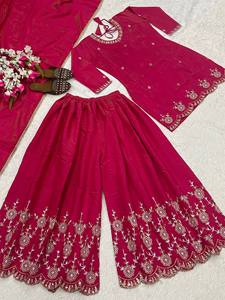 Ramdev Trading Designer Women's Modern Graduation Party Wear Set <b>Kurta</b>/Kurti Heavy Simmr <b>Silk</b> Quick Dry All Seasons - Product Image 6
