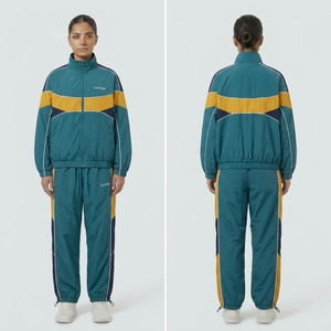 Conjunto Deportivo Cortavientos para Hombre, Talla Grande - Chaqueta y Pantalones Cortavientos para Correr, Venta al Por Mayor - Product Image 3