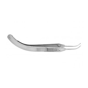 Pinzas de Fijación con Bloqueo de Acero Inoxidable, Instrumento Quirúrgico Oftálmico para Procedimientos de Retina, Córnea y Cataratas - Product Image 5