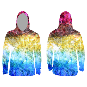 Camisetas de Protección Solar de Última Tendencia 2026, Camisetas de Pesca con Capucha Personalizadas para Hombre, Estampadas, UPF 50, Sudadera con Capucha de Manga Larga, Protección para la Playa - Product Image 1