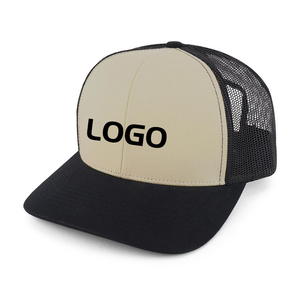 Casquette de camionneur de chameau en coton polyester à 6 panneaux avec logo personnalisé Casquette de camionneur d'extérieur respirante d'été avec broderie 3D - Product Image 2