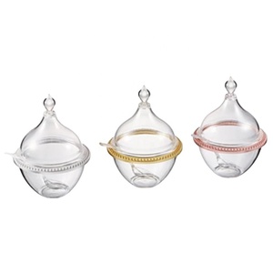 Bol à bonbons en acrylique en plastique sans BPA de conception classique vaisselle durable écologique pour les fêtes - Product Image 4