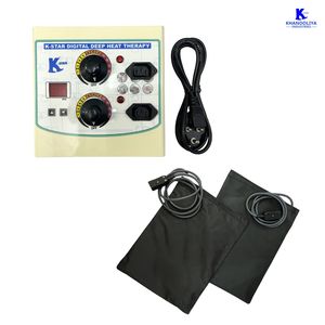 K-Star K871 Deep Heat 2 Channel <b>Machine</b> Physiotherapy Deep Heat Therapy Device For Pain Relief & <b>Muscle</b> Recovery - Product Image 1