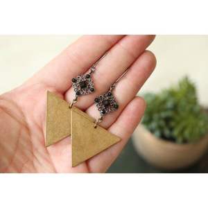 Collection de bijoux en cuivre et laiton écologiques faits à la main, design exclusif, très tendance, idéale pour les soirées - RR202515474 - Product Image 5