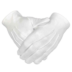 Manchette unisexe en coton 100% respirant de haute qualité, longueur coude, écologique, brodée, pour l'Église, les Francs-Maçons, la Franc-Maçonnerie, Taille personnalisée - Product Image 5