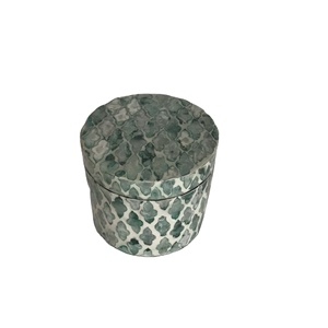 Caja de madera de laca de nácar hecha a mano de lujo para almacenamiento de joyas precio al por mayor de Vietnam - Product Image 2