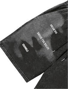 Pantalones Cortos Gráficos para Hombre con Cordón en la Cintura, Estampado de Figuras, Vaqueros Vintage, Estilo Urbano, Jorts - Product Image 3
