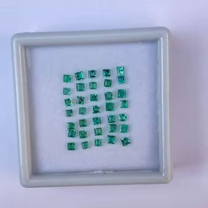 Piedra de Esmeralda de Alta Claridad, Corte Esmeralda, Verde Intenso, Gema Suelta, Corte Brillante, Piedra de Joyería Fina a Precio Accesible - Product Image 1
