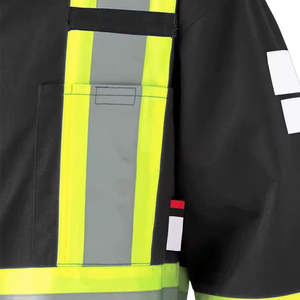 Vêtements de travail personnalisés unisexes pour la sécurité au travail en usine et en atelier avec protection contre les risques de type 2, combinaisons - Product Image 4