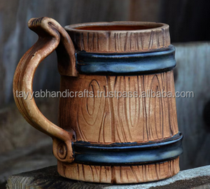 แก้วมัคไม้อุปกรณ์เสริมสำหรับห้องครัวของตกแต่งบ้านจากผู้ผลิตอินเดีย - Product Image 2