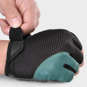 Guantes de Ciclismo de Medio Dedo Duraderos y Ligeros, Material Transpirable que Absorbe la Humedad para un Movimiento Flexible de las Manos - Product Image 1