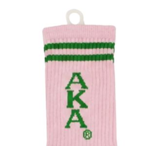 Pink Green <b>Socks</b> Women One Size Fits Most Crew <b>Socks</b> Casual Fashion Cotton <b>Socks</b> Athletic Style Comfortable Footwear - Product Image 5