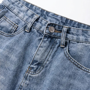 Mid Waist Polyester Custom Color Casual Style Drawstring Regular Fit Stonewashed Women's <b>Shorts</b> <b>Tassel</b> Fringe 100% Cotton - Product Image 2