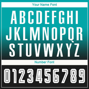 BAND BROTHERS Ensemble de maillot de football personnalisé à manches longues Vert nuit, blanc-noir dégradé, tendance, haute qualité 100% - Product Image 4