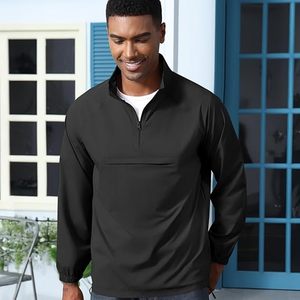 Chaqueta Softshell con Cierre de Cremallera para Hombre, Resistente al Agua, Cortavientos, con Bolsillo Frontal, Corte Regular, para Todas las Estaciones, Ropa para Actividades al Aire Libre - Product Image 4