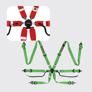 Cinturón de Seguridad Deportivo TBRACING con Cierre de Leva de Aluminio, Homologado por la FIA, Arnés de Carreras, OEM, ODM, Logotipo Personalizado, Venta al por Mayor, Lengüeta en T de 2 Pulgadas - Product Image 1