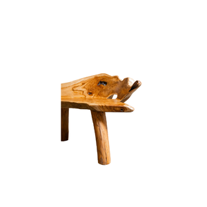 Banc en racine de teck rustique unique, artisanal, pour l'extérieur, meubles de patio pour la maison, la villa, le resort par ARTERRA Indonésie - Product Image 5