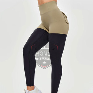 New Arrival Women <b>Legging</b> High Quality Elastic Waist Solid <b>Pattern</b> Breathable Quick Dry Eco-Friendly for Online Sale - Product Image 4