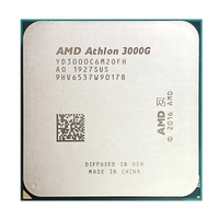 Processeur CPU Athlon 3000G 3,5 GHz double cœur, socket AM4, haute qualité