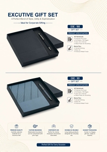 Cesto Regalo di Lusso per Ufficio con Agenda e Penna Coordinata, Set Regalo Aziendale Personalizzato con Accessori Executive - Product Image 3