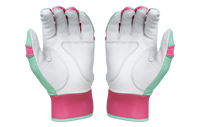 Guantes de Bateo de Béisbol de Cuero Premium, Profesionales, para Mano Derecha/Izquierda, con Logotipo Personalizado, Alta Calidad, Duraderos, Transpirables, Suaves al Tacto, con Gancho