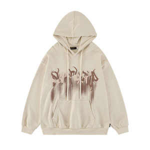 Sweat-shirt à capuche pour homme, personnalisable, uni, très populaire, streetwear, hiver, haute qualité, 100% coton, molleton écologique - Product Image 4