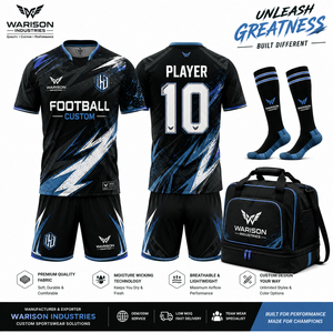 Conjunto de Uniforme de Fútbol Personalizado en Morado y Negro, Sublimado, con Pantalones Cortos, Calcetines y Bolsa Deportiva - Product Image 6