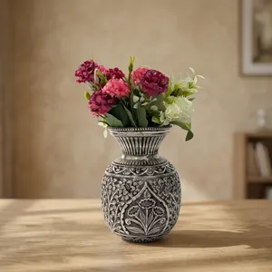 Fine Carving Decorative Flower <b>Vase</b> - Product Image 4
