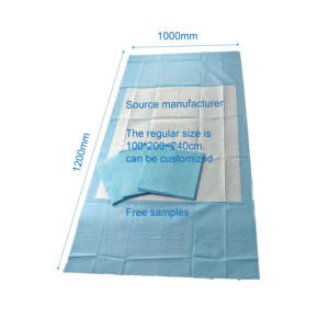 Coussinets de lit d'hôpital jetables personnalisés OEM Étiquette privée Tailles Matériaux Emballage pour les marques de soins de santé mondiales - Product Image 3