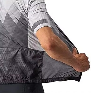 Maillot de cyclisme extensible 4 directions de haute qualité pour hommes, prix de gros, impression par sublimation personnalisée, nom du joueur de l'équipe - Product Image 5