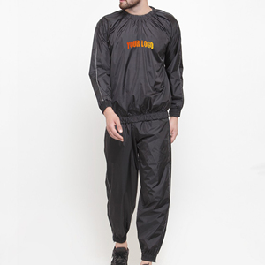 Combinaisons de sauna personnalisées avec fermeture éclair pour hommes et femmes, pour la perte de poids, la remise en forme, l'entraînement, vêtements de sport OEM - Product Image 4